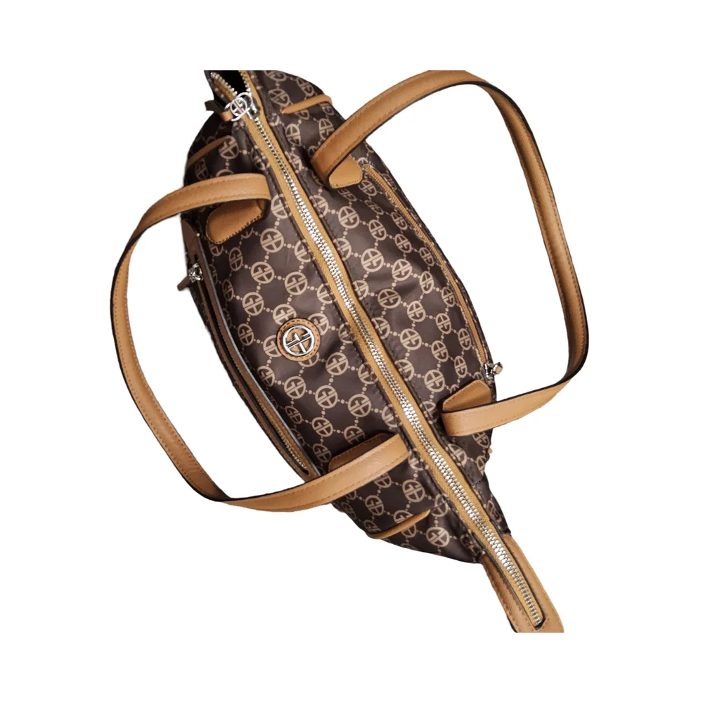 Customer Return Giani Bernini Logo nylon Tote Bag